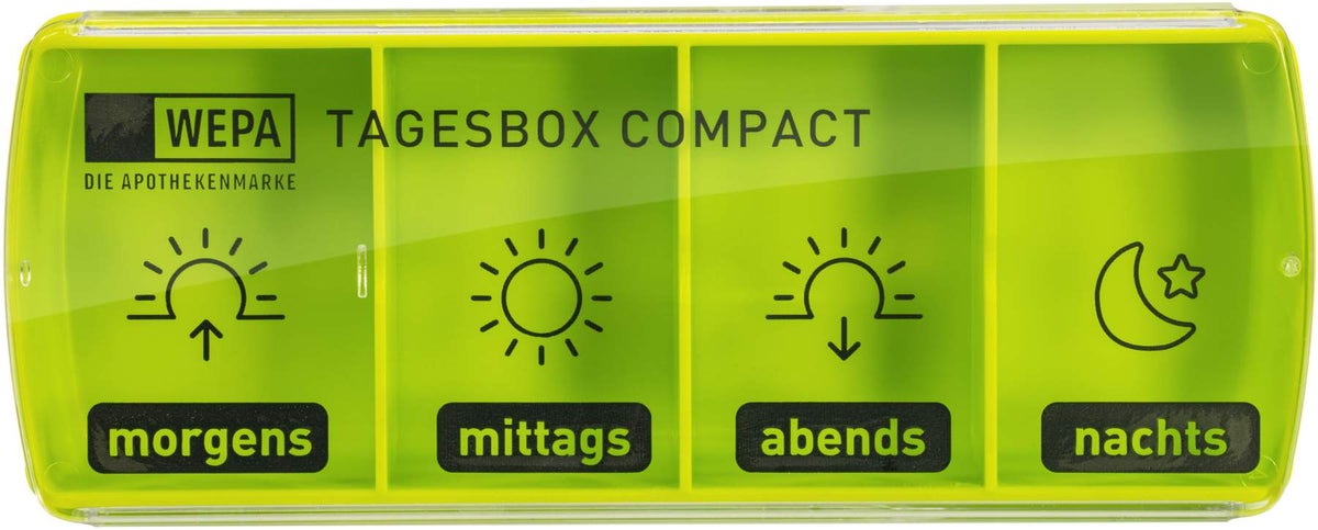 WEPA Tagesbox Compact Farbig Sortiert