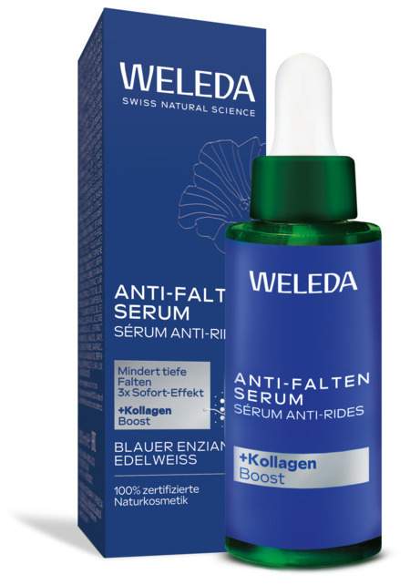 Weleda Anti-Falten Serum blauer Enzian & Edelweiß 30 ml