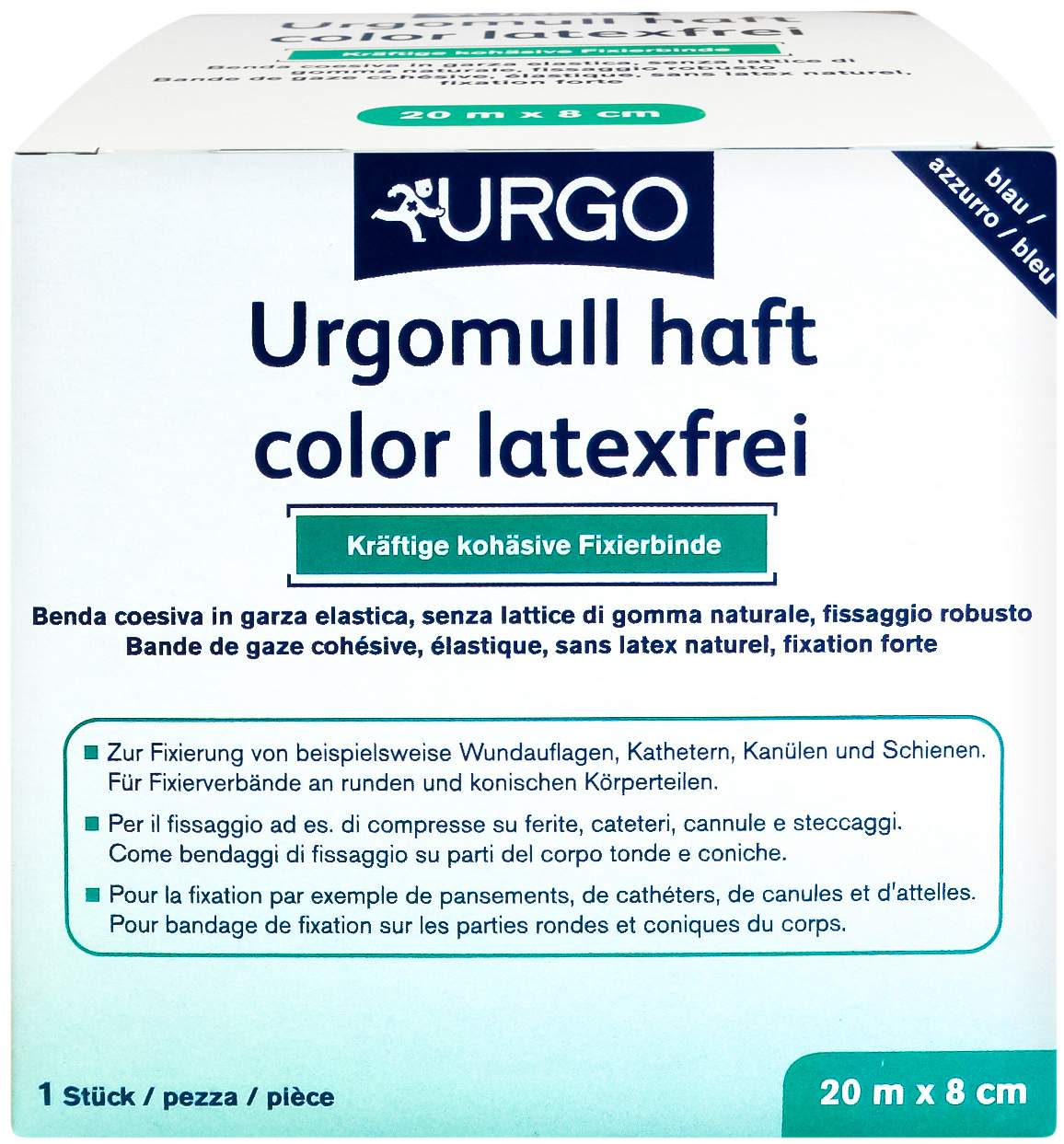 Urgomull Haft Color Latexfrei 8 cm X 20m