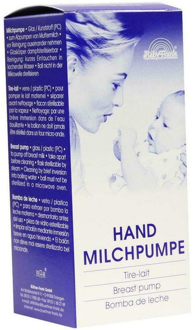 Milchpumpe Frank Hand Kunststoff Unzerbrechlich 10342 1 Stück