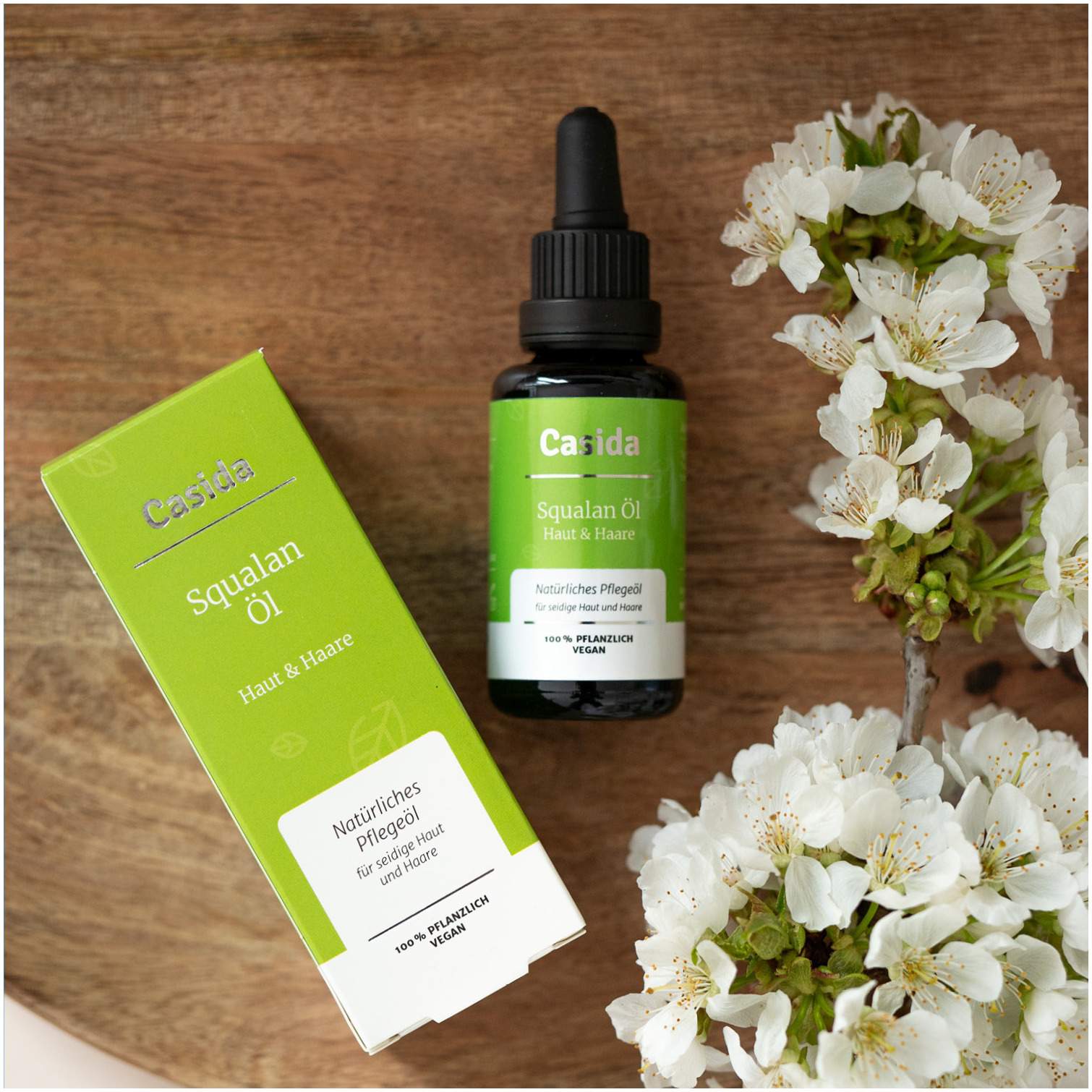 Squalan Öl Haut & Haare Pflanzlich 30 ml