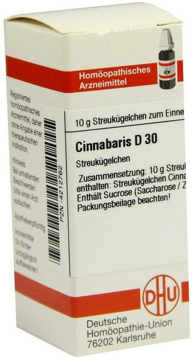 Dhu Cinnabaris D30 10 G Globuli