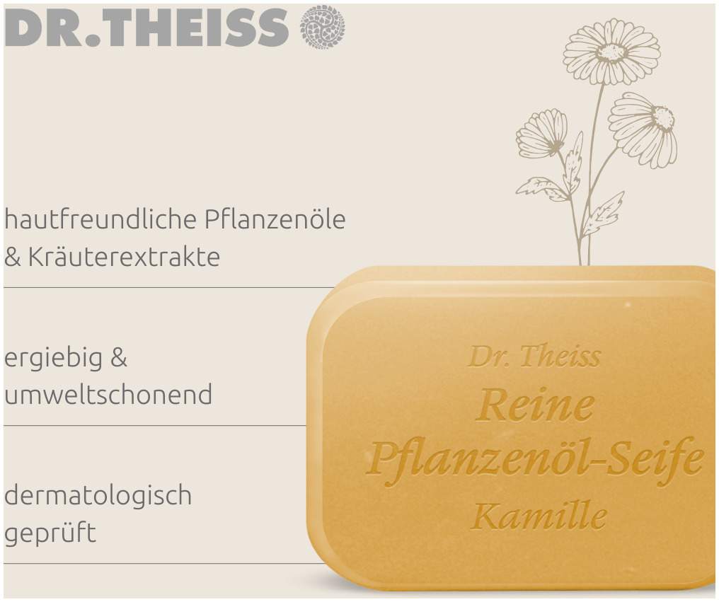Dr.Theiss 100 G Kamillen Seife