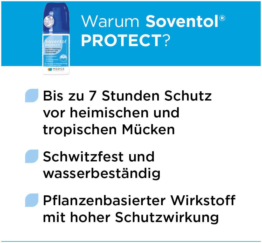 Soventol Protect Intensiv Schutzspray Mücke 100 ml Spray