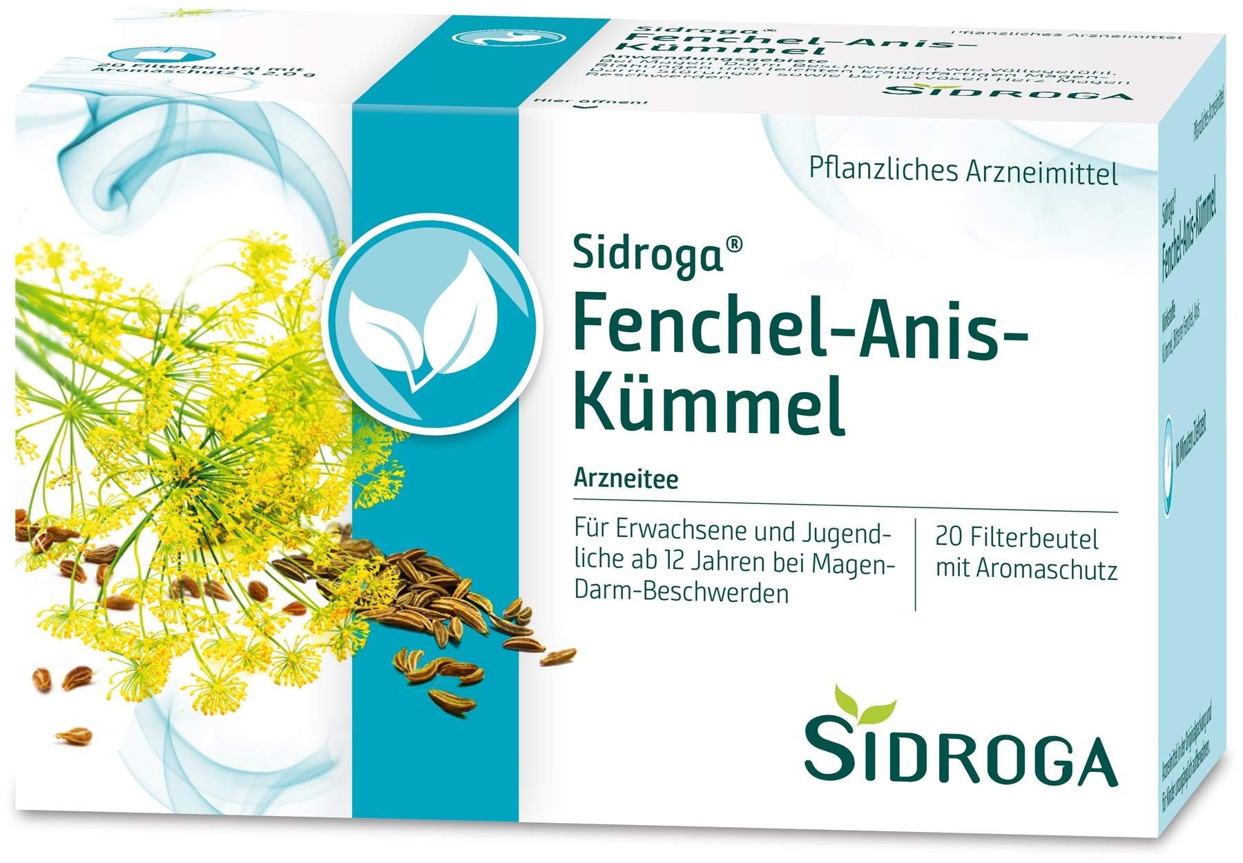 Sidroga Fenchel Anis Kümmel Tee 20 Filterbeutel
