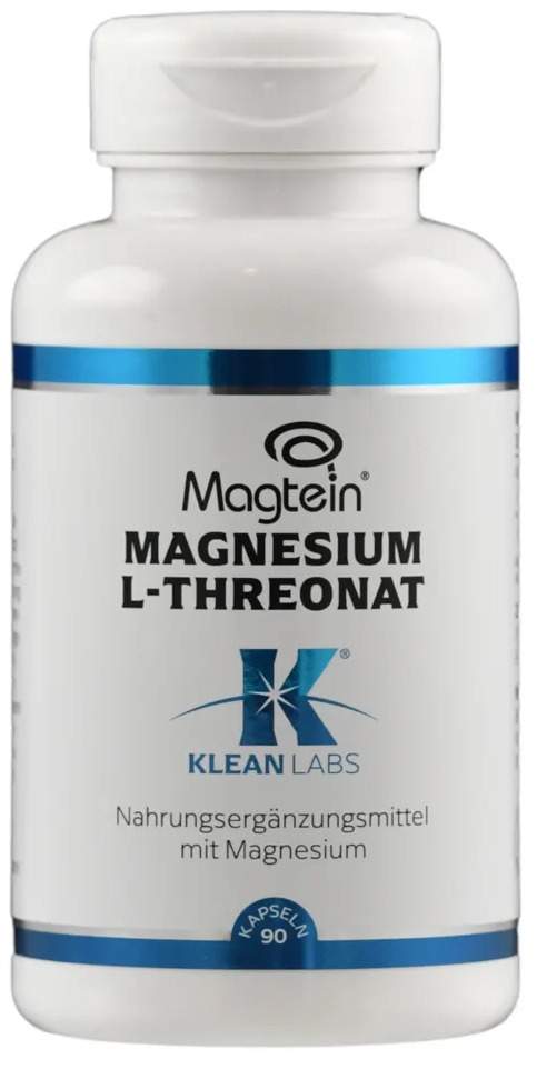 Magnesium L-Threonat Magtein Klean Labs Kapseln