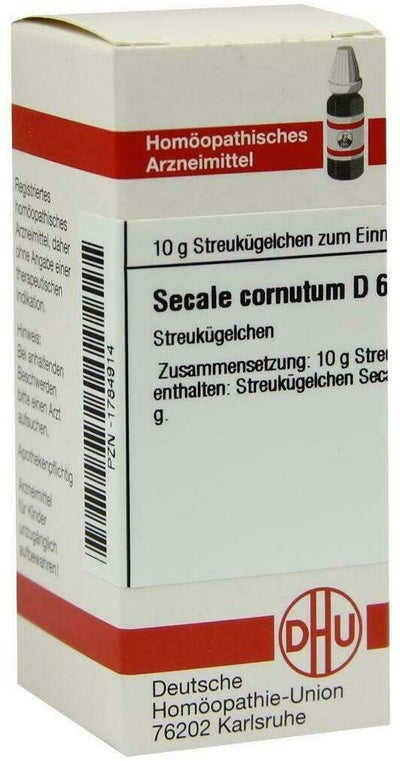 Dhu Secale Cornutum D6 10 G Globuli