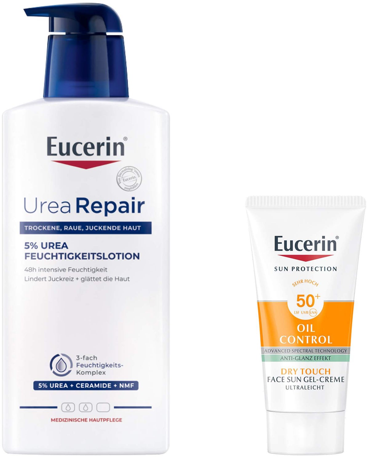 Eucerin UreaRepair Plus Lotion 5% 400 ml + gratis Eucerin Sun Gel-Creme Oil Control 20 ml