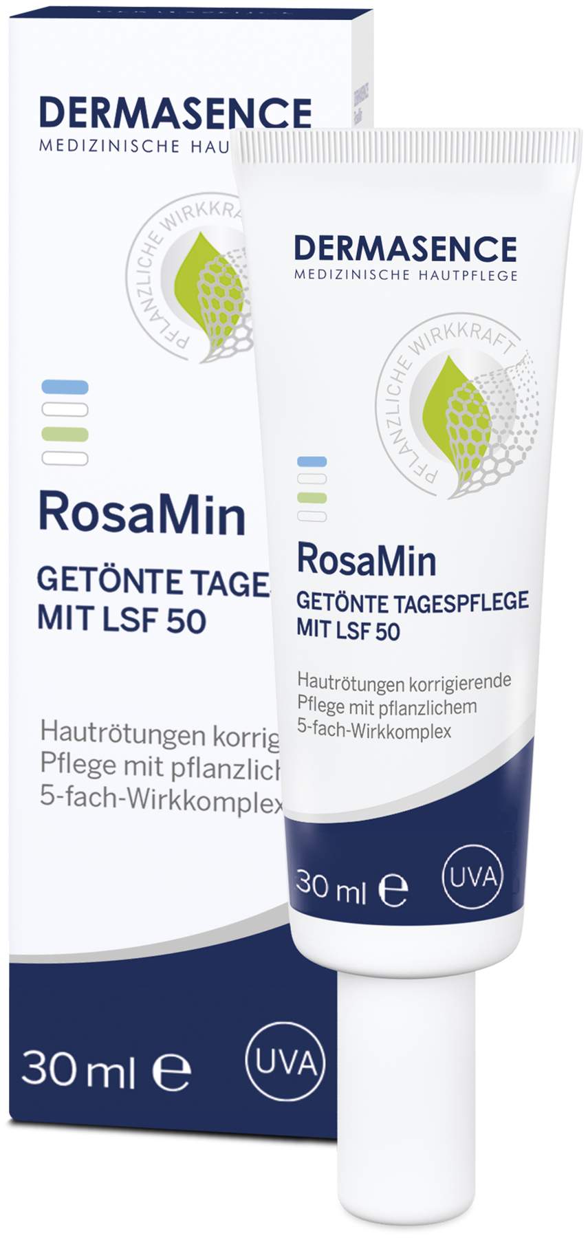 Dermasence RosaMin Getönte Tagespflege LSF 50 30 ml Creme