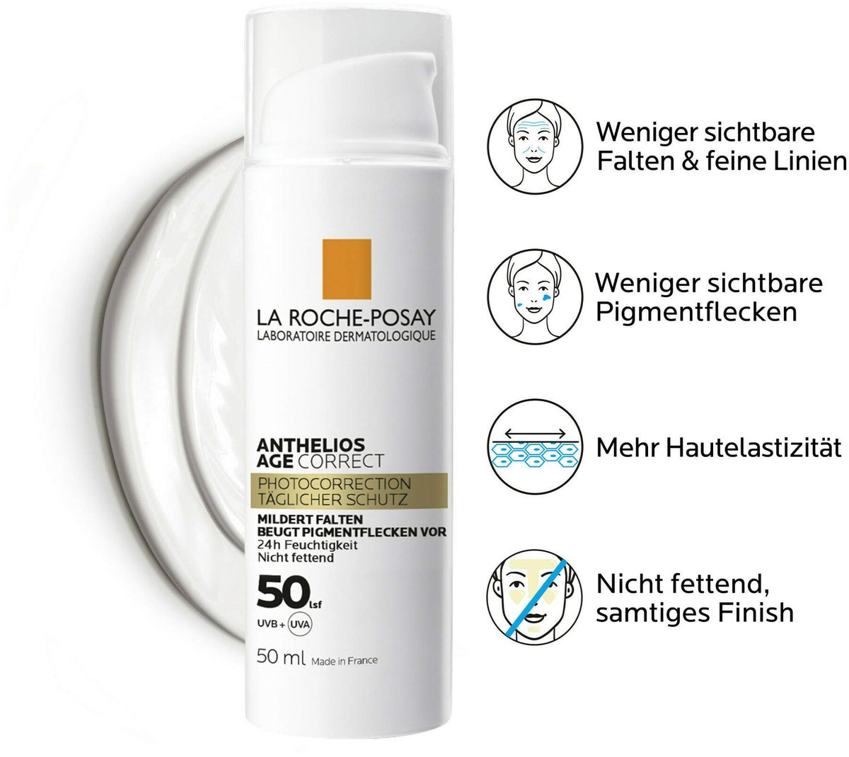 La Roche Posay Anthelios Age Correct Creme LSF 50 50 ml