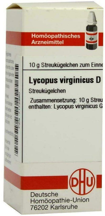 Dhu Lycopus Virginicus D12 10 G Globuli