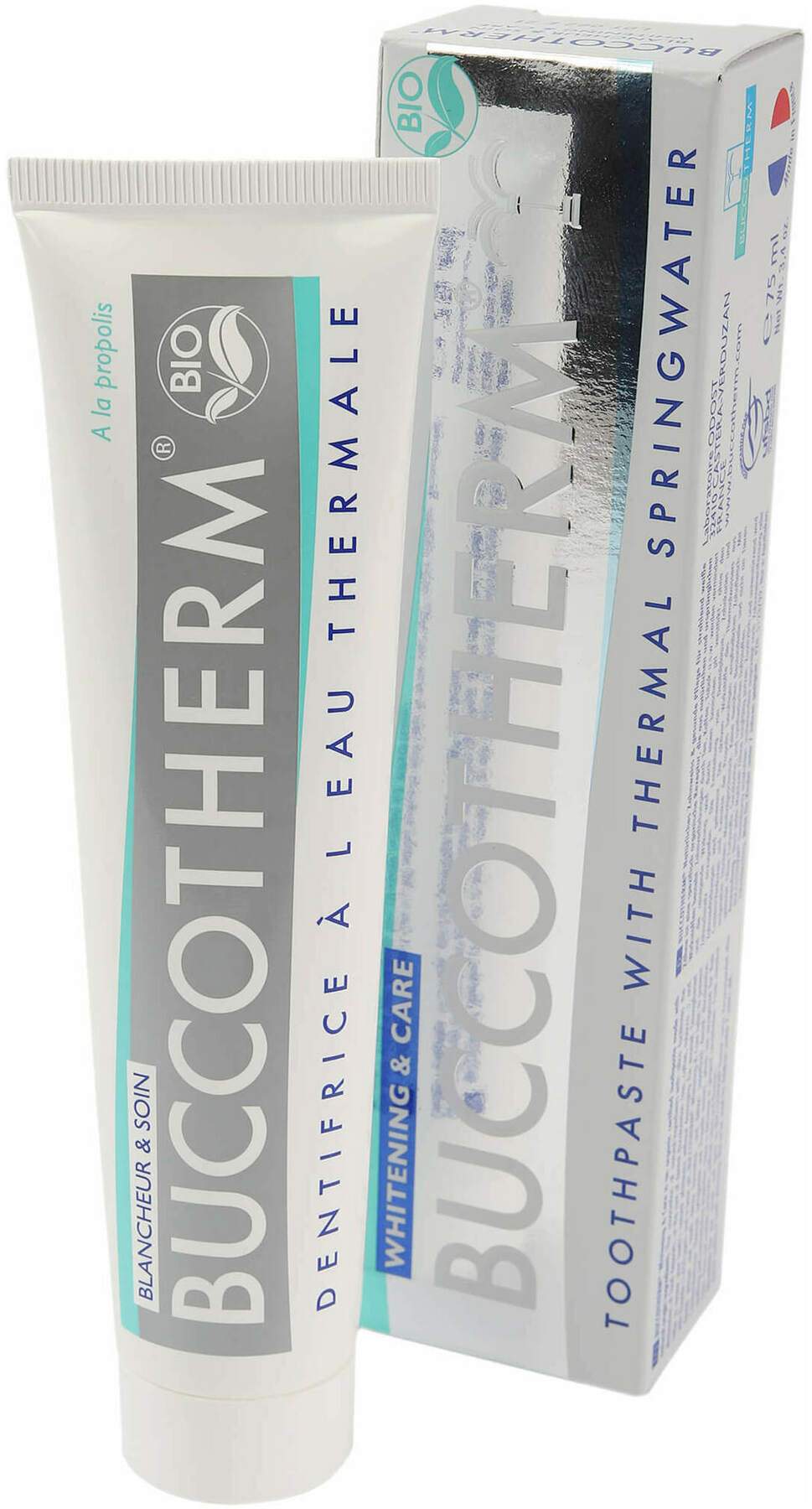 Buccotherm Bio-Zahnpasta Weiße Zähne 75 ml