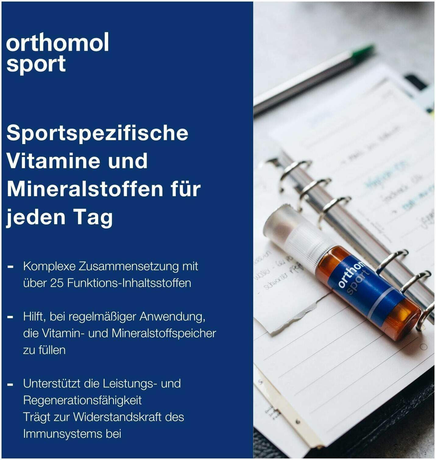 Orthomol Sport 7 Trinkampullen