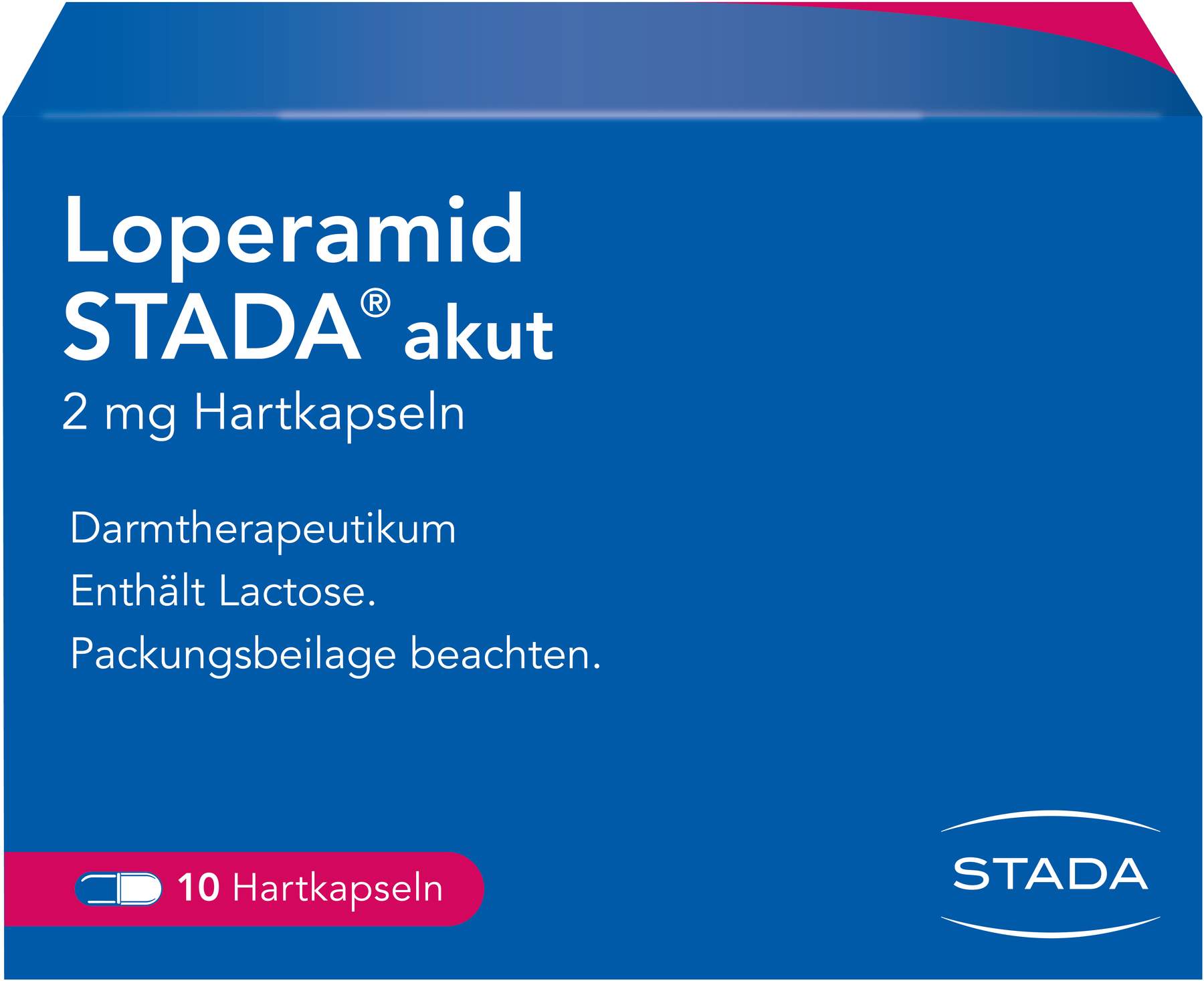 Loperamid STADA akut 2 mg 10 Hartkapseln