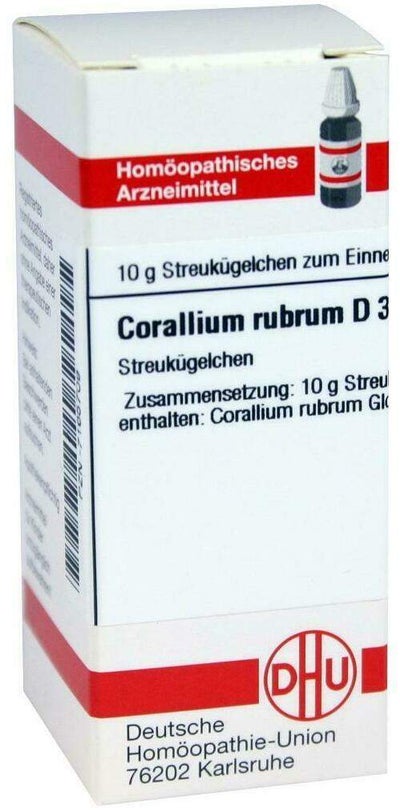 Dhu Corallium Rubrum D30 10 G Globuli