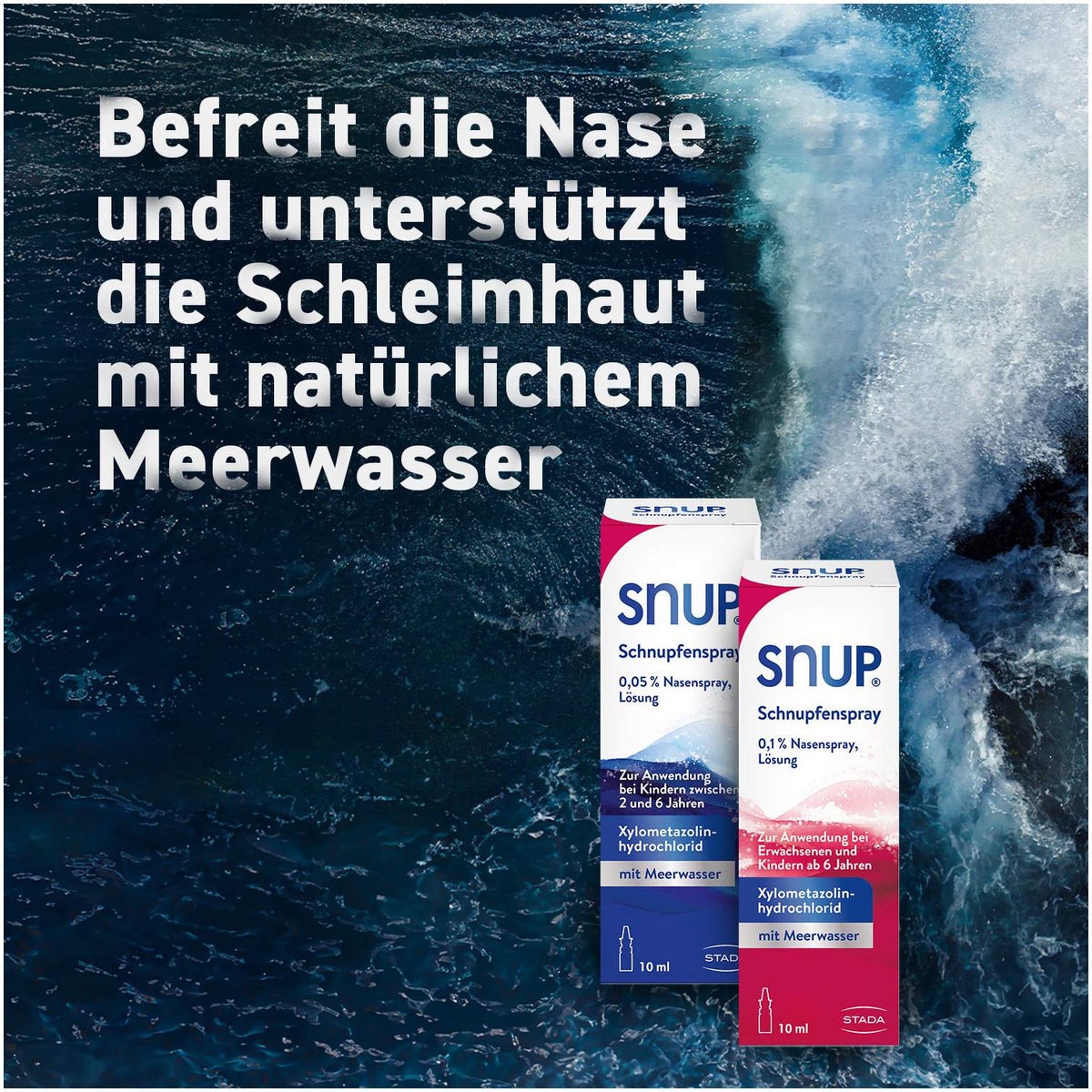 Snup Schnupfenspray 0,1 % Nasenspray 10 ml