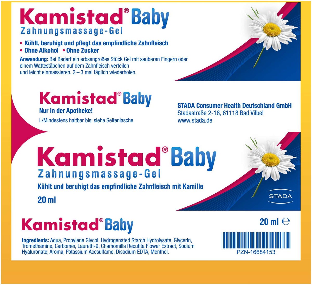 Kamistad Baby 20 ml Gel