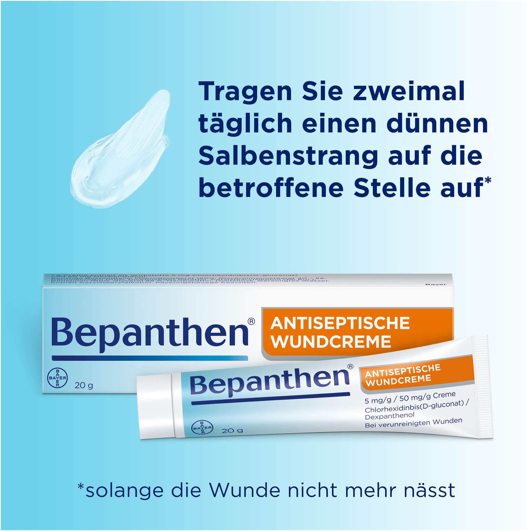 Bepanthen Antiseptische Wundcreme 20 g