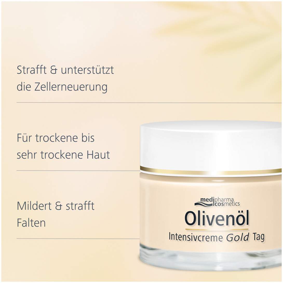 medipharma cosmetics Olivenöl Intensivcreme Gold Zell Aktiv Tagespflege 50 ml