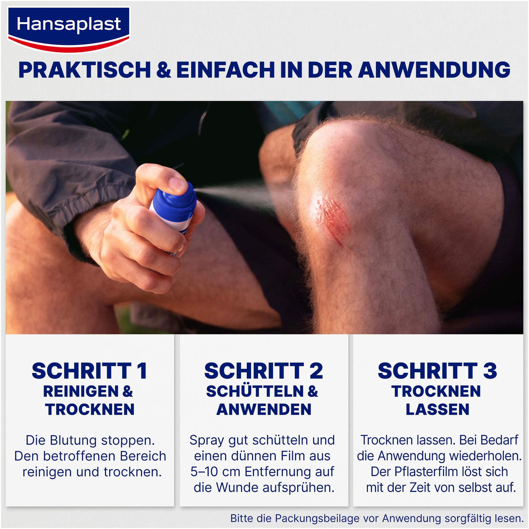 Hansaplast Zweite Haut Schutz Sprühpflaster 40 ml