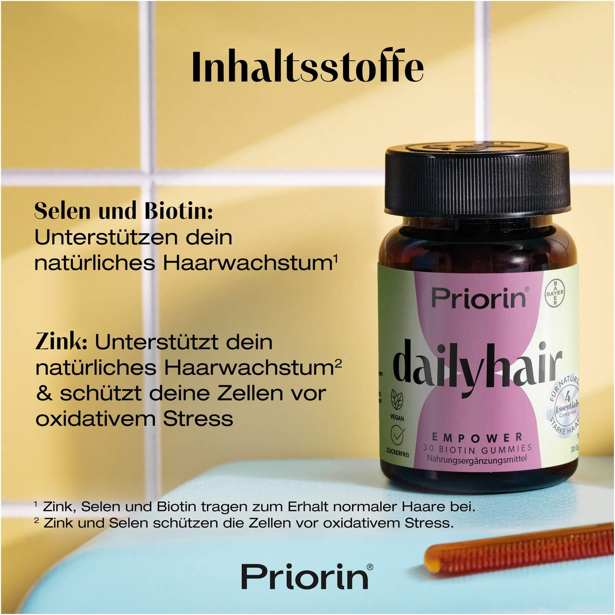 Priorin dailyhair Empower Gummies 30 Stück