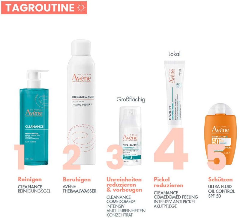Avene Cleanance Comedomed Peeling Anti-Pickel Pflege 40 ml