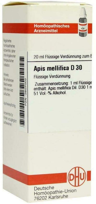 Dhu Apis Mellifica D30 Dilution 20 ml