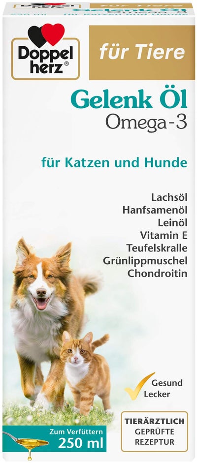 Doppelherz Gelenk Öl Für Katzen und Hunde 250 ml