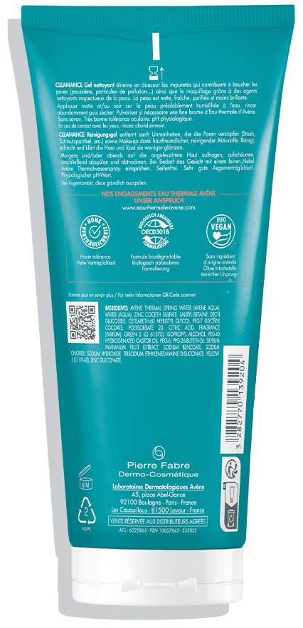 Avene Cleanance Reinigungsgel 200 ml