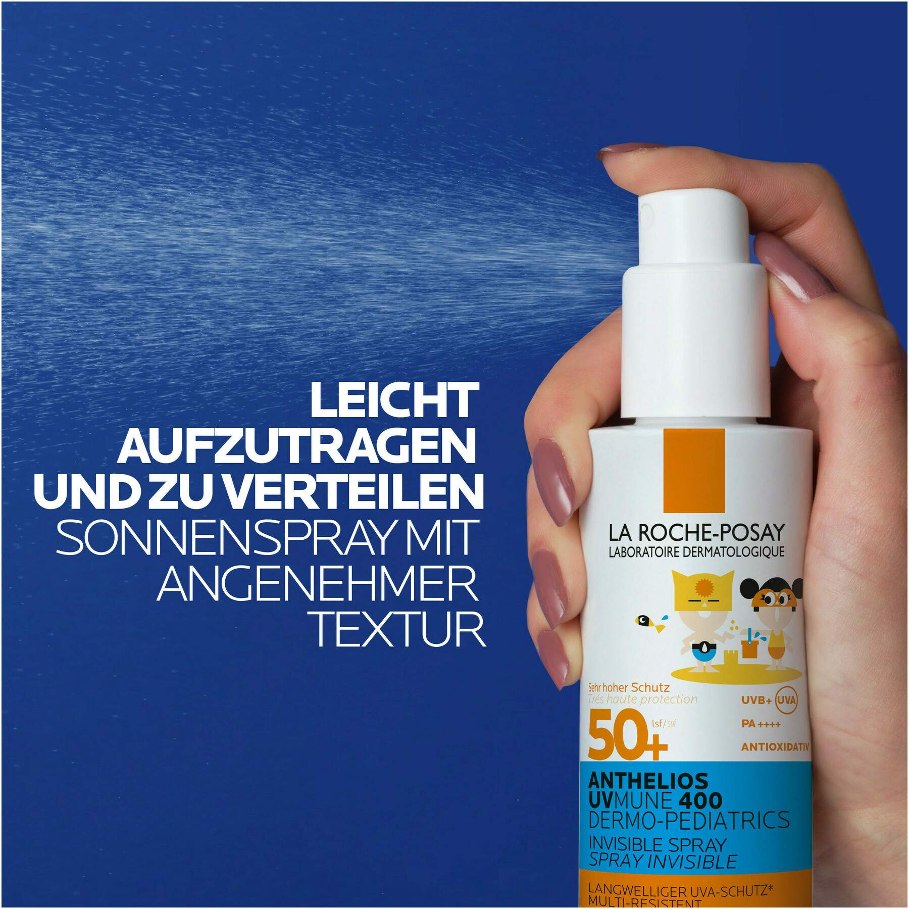 La Roche Posay Anthelios Dermo-Kids Invisible UVMune 400 LSF50 200 ml Spray