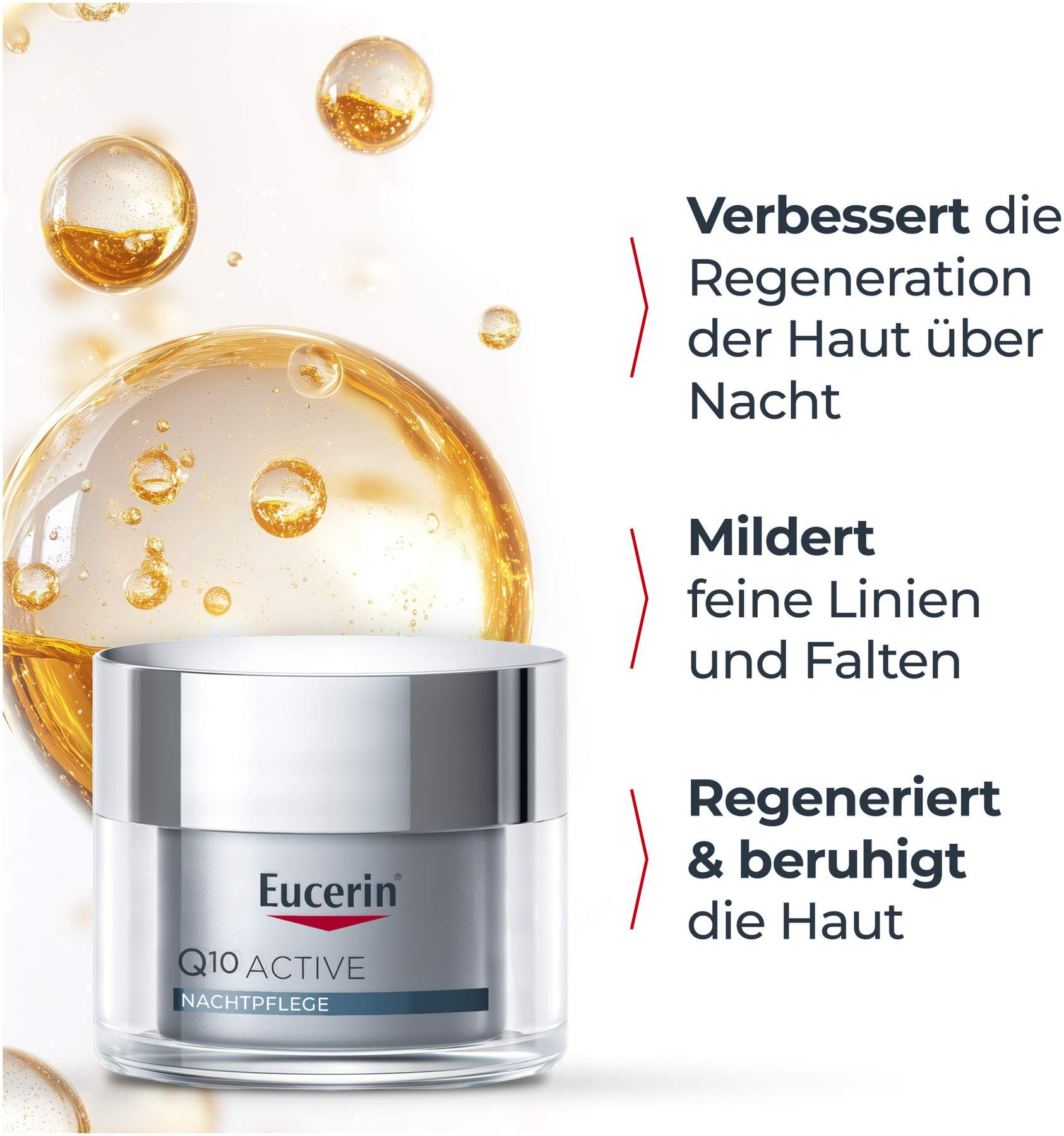 Eucerin Q10 Active Antifalten Nachtpflege 50 ml Creme