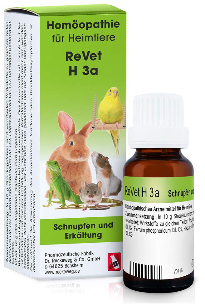 Revet H 3a Globuli F.Heimtiere 10g