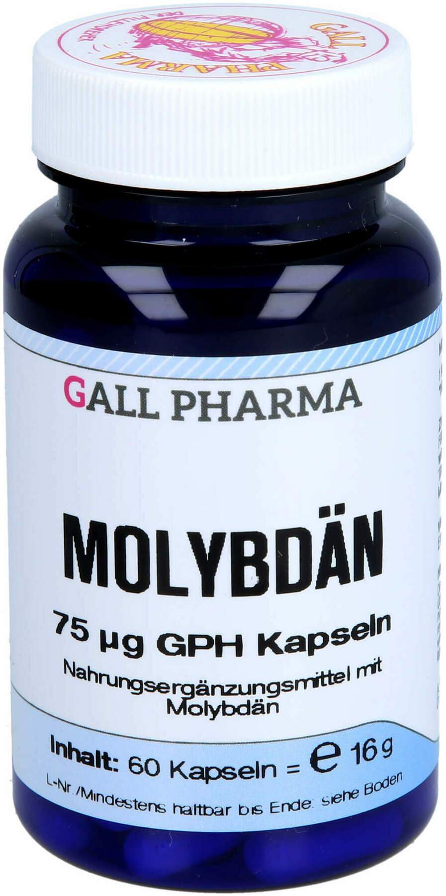 Molybdaen 75 µg Gph Kapseln
