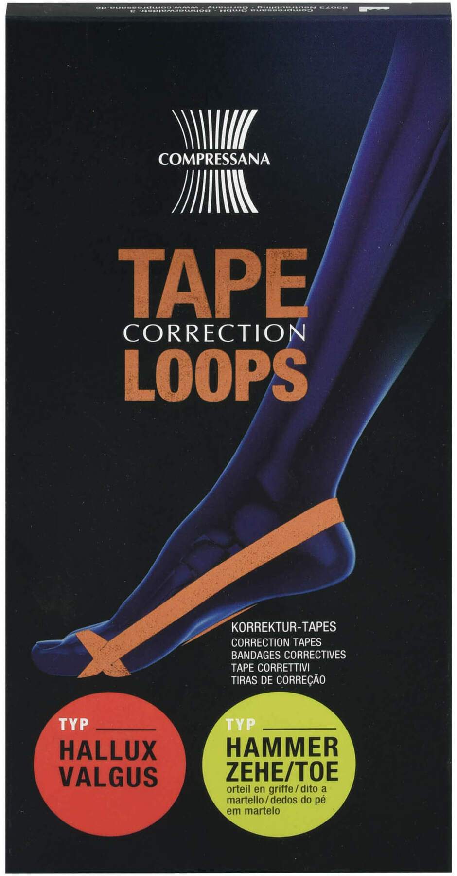 Compressana Tape Correct.Loop Hall.Val.Gr.3 Ocean