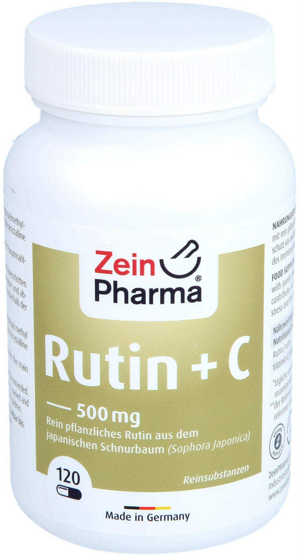 Rutin 500 Mg+c 120 Kapseln
