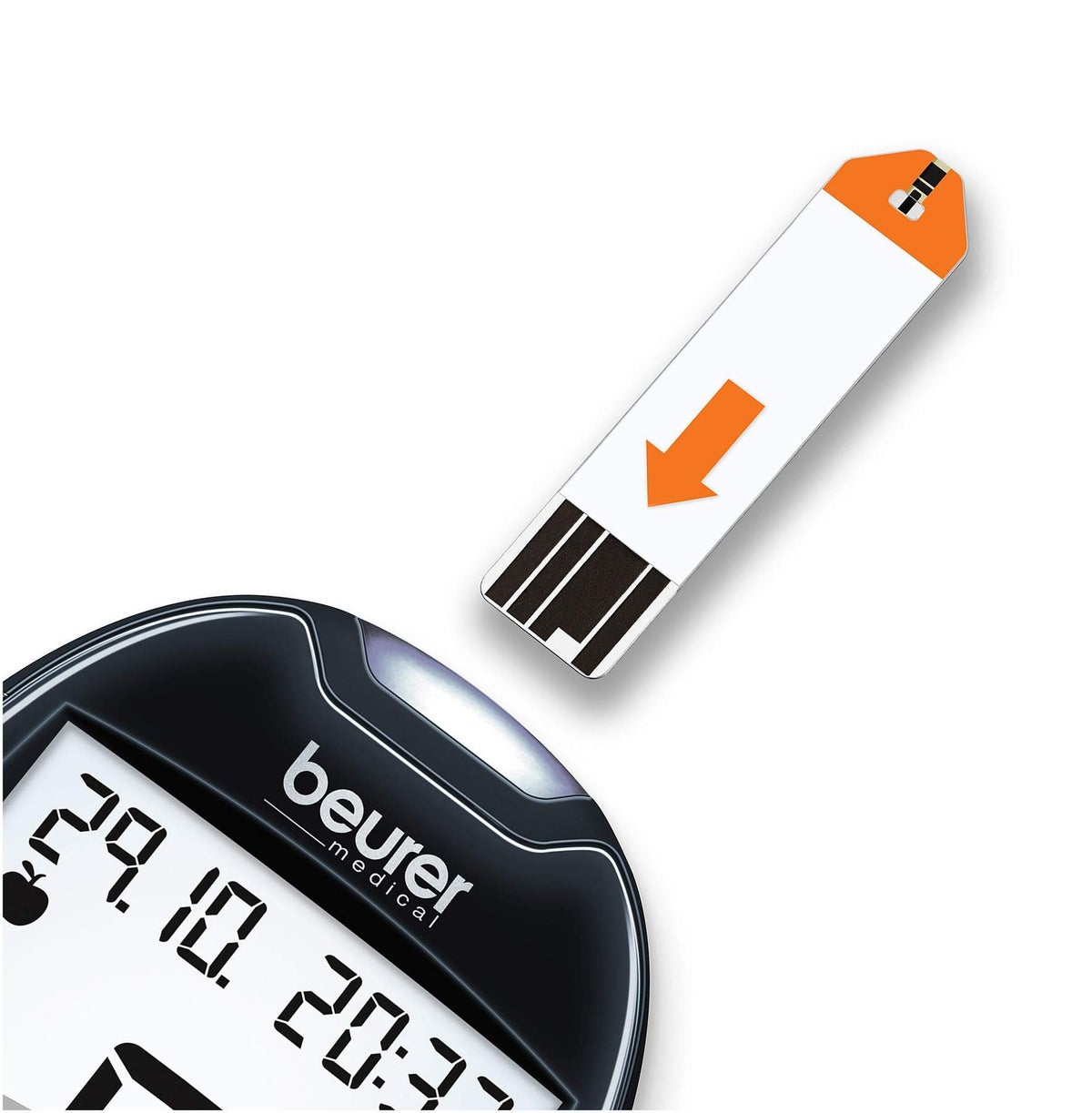 Beurer Gl44 Blutzuckermessgerät mmol je L schwarz