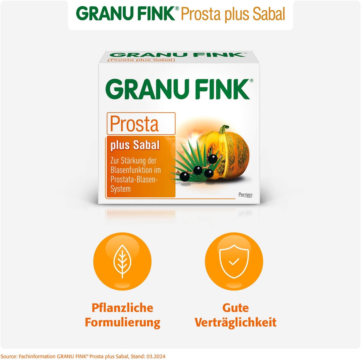 GRANU FINK Prosta plus Sabal 200 Hartkapseln