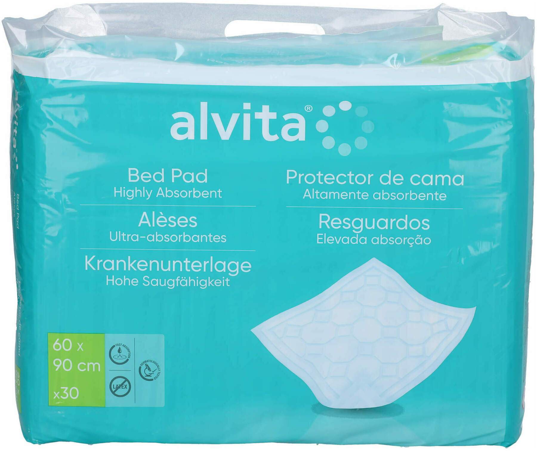 Alvita Krankenunterlage 60 X 90 cm 30 Stück
