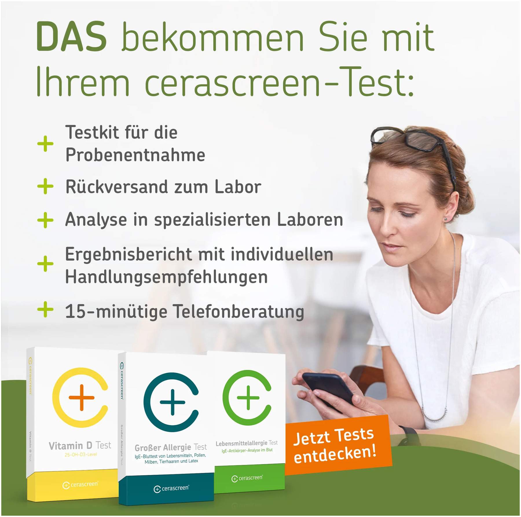 Cerascreen Darmparasiten Test
