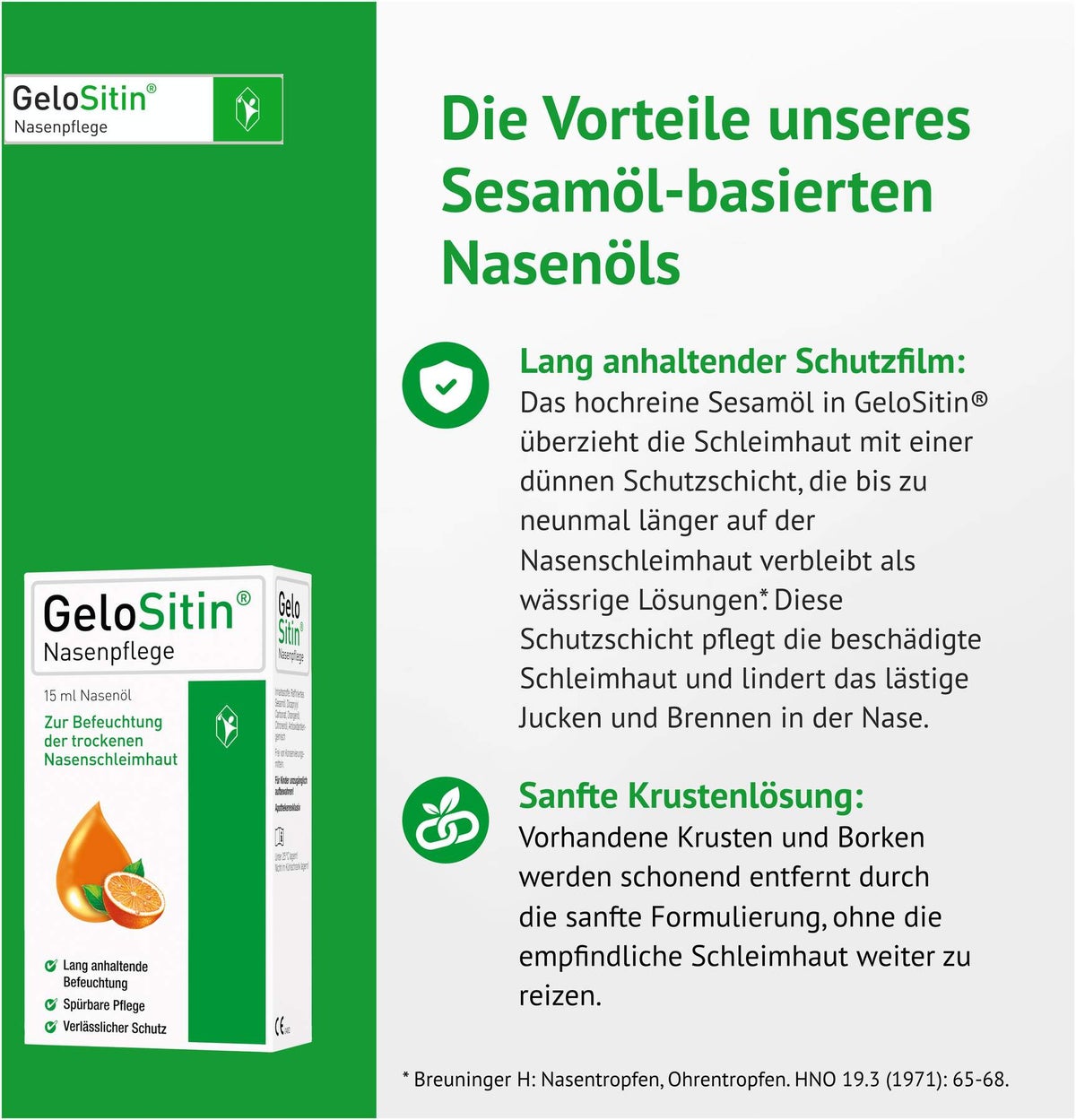 Gelositin Nasenpflegespray 15 ml Spray