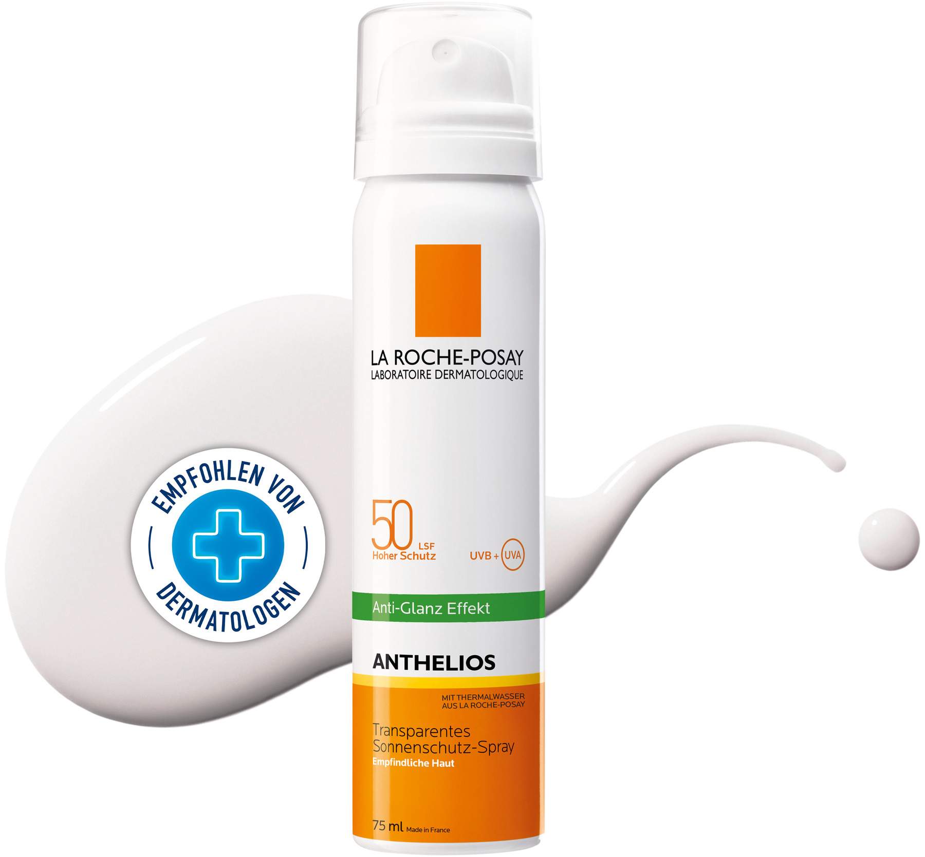 La Roche Posay Anthelios transparentes Gesichtsspray LSF50 75 ml