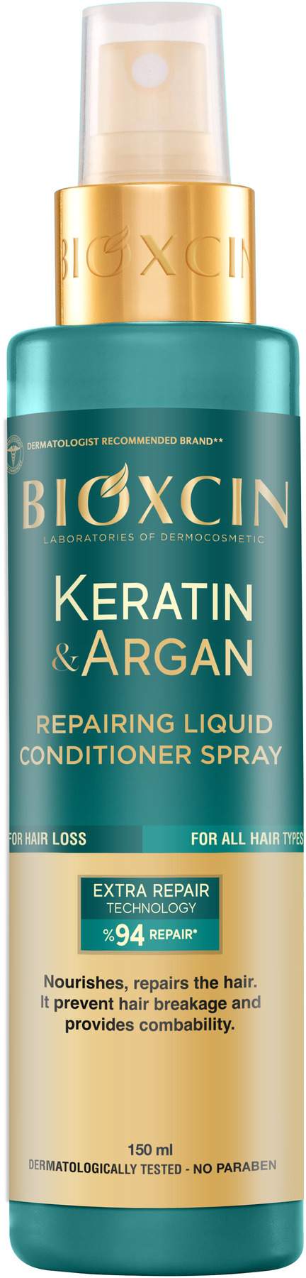 Bioxcin Keratin & Argan Flüssig Spülung 150 ml