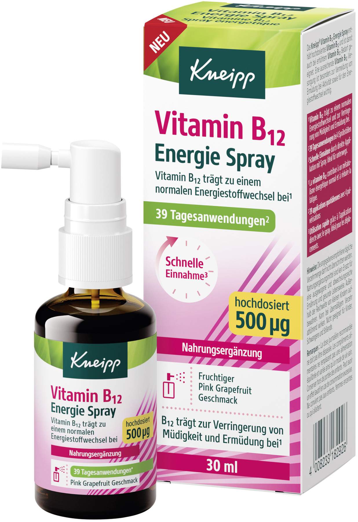 Kneipp Vitamin B12 Energie Spray 30 ml