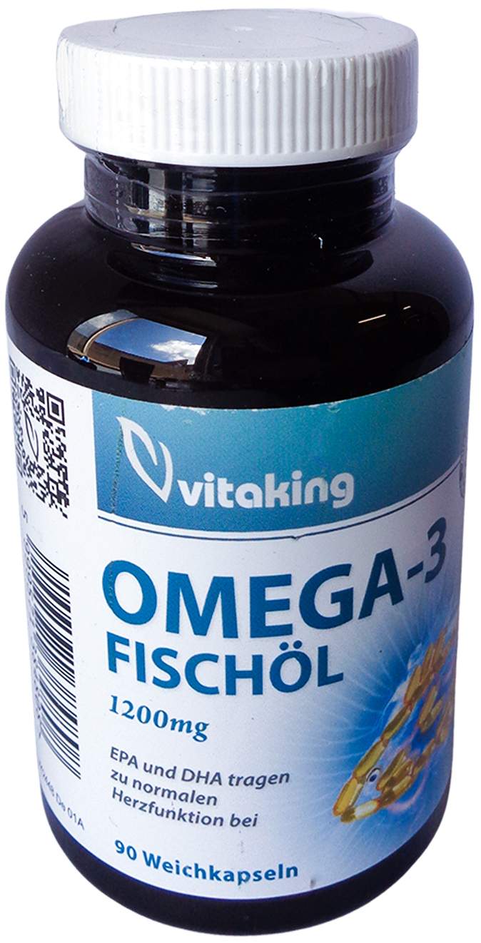 Omega-3 Fischöl 1200 mg Weichkapseln 90 Stück
