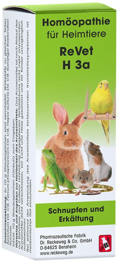 Revet H 3a Globuli F.Heimtiere 10g
