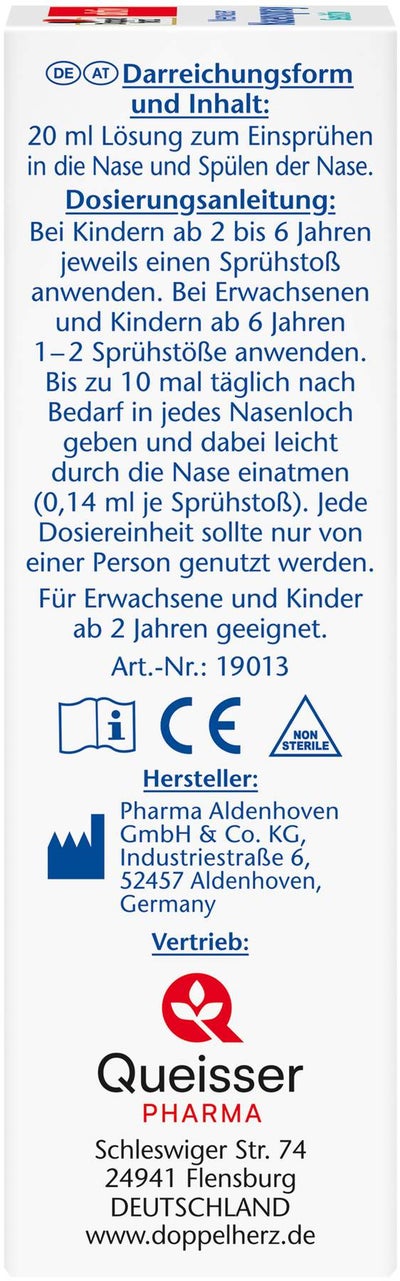 Doppelherz aktiv Meerwasser 20 ml Nasenspray mit Panthenol