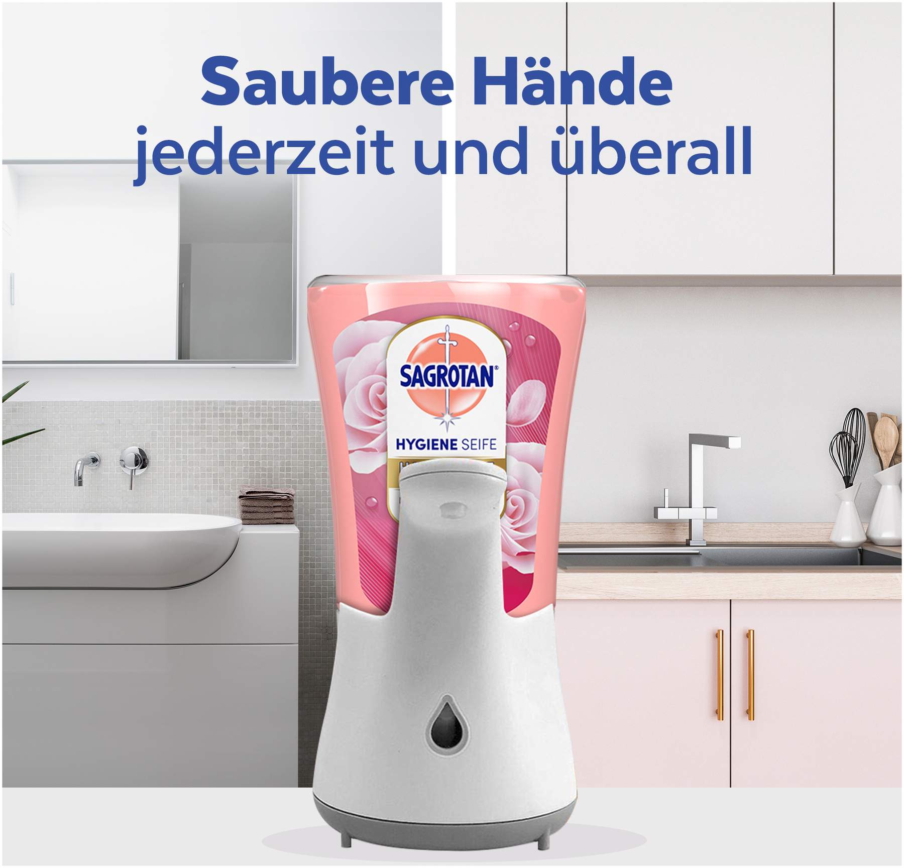 Sagrotan No-Touch Nachfüller Rose & Shea Duft 250 ml