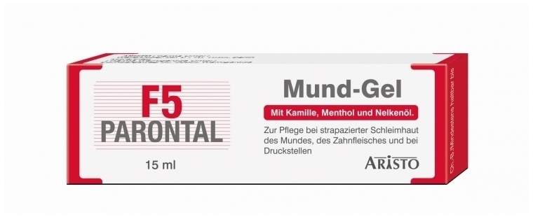 Parontal F5 15 ml Mundgel