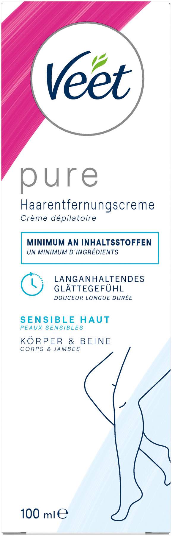 Veet Haarentfernungscreme Sensitive 100 ml Creme
