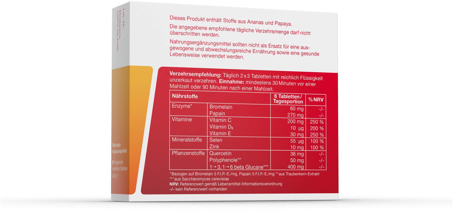 Wobenzym immun 60 Tabletten